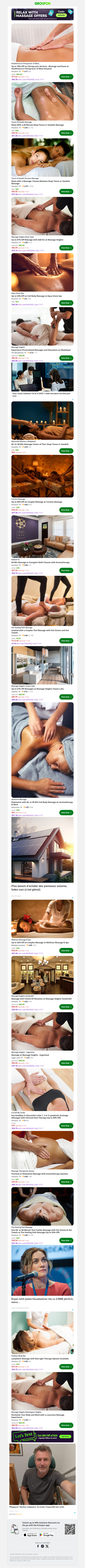 💆‍♀️Early “Ahhh” — Massage Up to 30% Off - ENDS TONIGHT!💆‍♀️