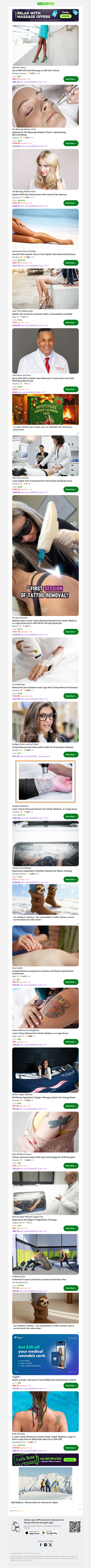 Up to 80% Off Sclerotherapy at USA Vein Clinics