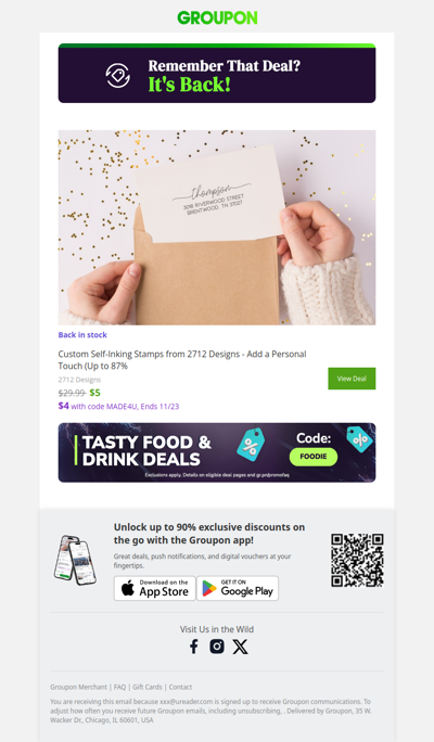 Your favorite deal is back in stock—don’t wait!