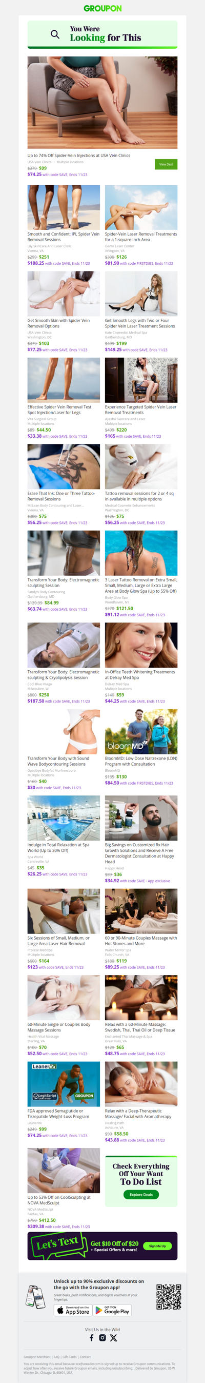 Don't Miss Out on Beauty & Spa Deals! Check Them Out Today!