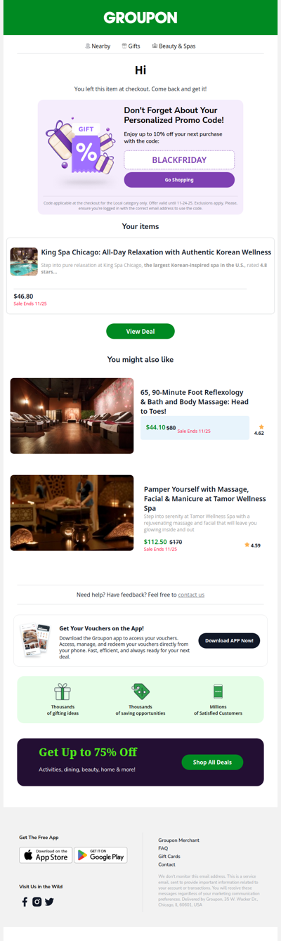 Finish What You Started: Your Checkout Is Still Open!