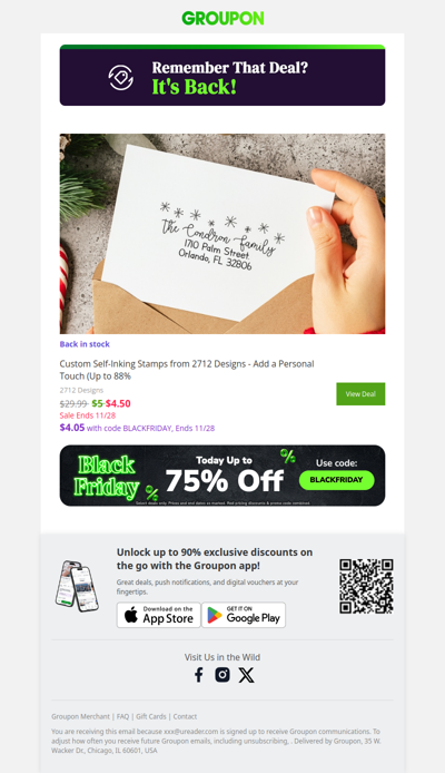 Did You Miss Out Last Time?