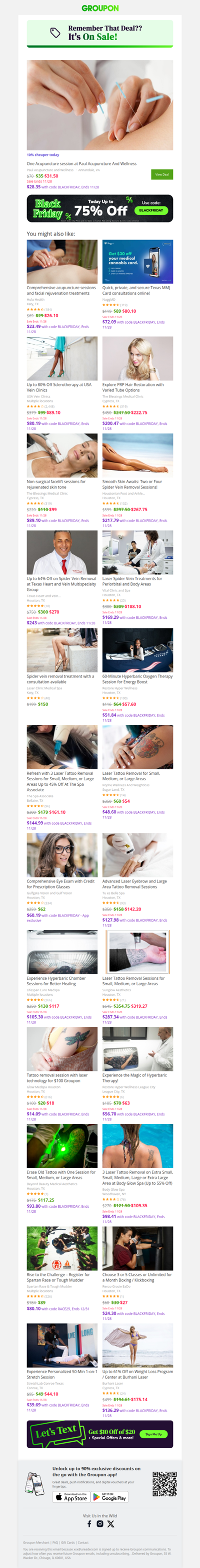 The deal you viewed is now on sale