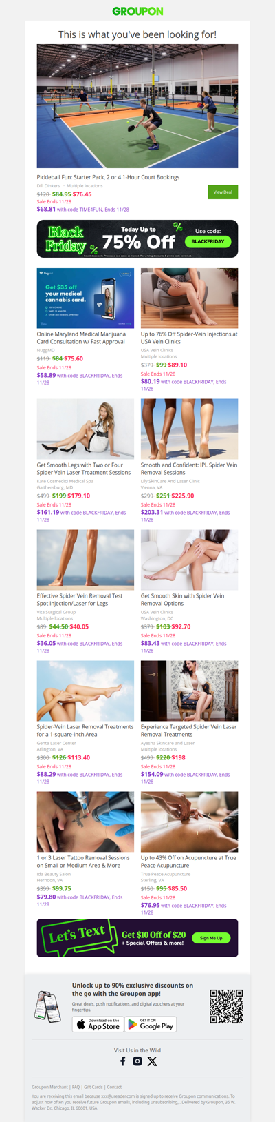 Customers With Your Good Taste Purchased These Deals