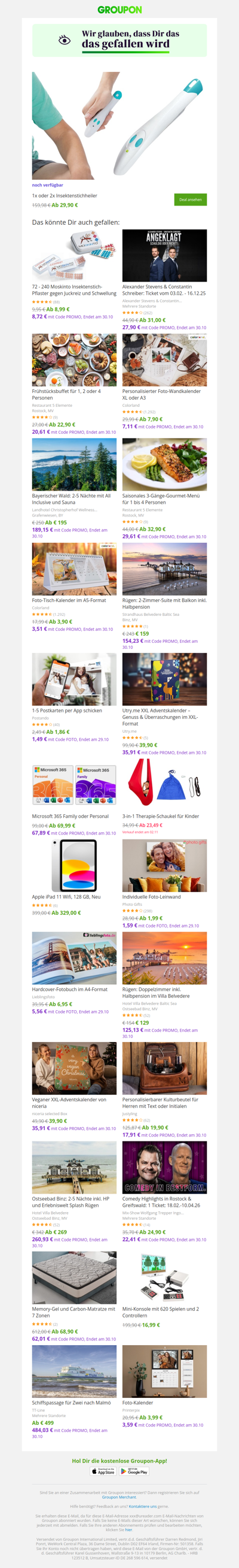 Wir sind uns ziemlich sicher, dass du diesen Deal lieben wirst!