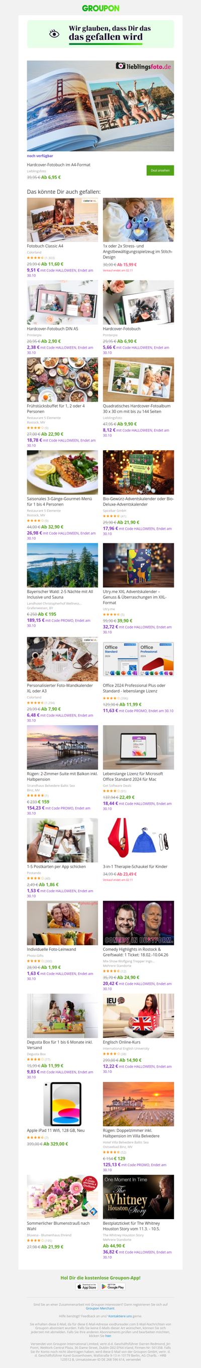 Wir sind uns ziemlich sicher, dass du diesen Deal lieben wirst!