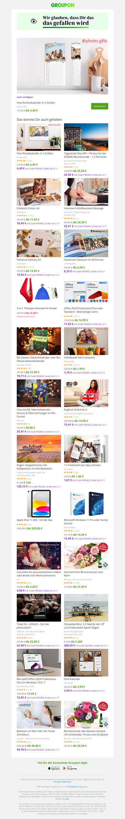 Wir sind uns ziemlich sicher, dass du diesen Deal lieben wirst!