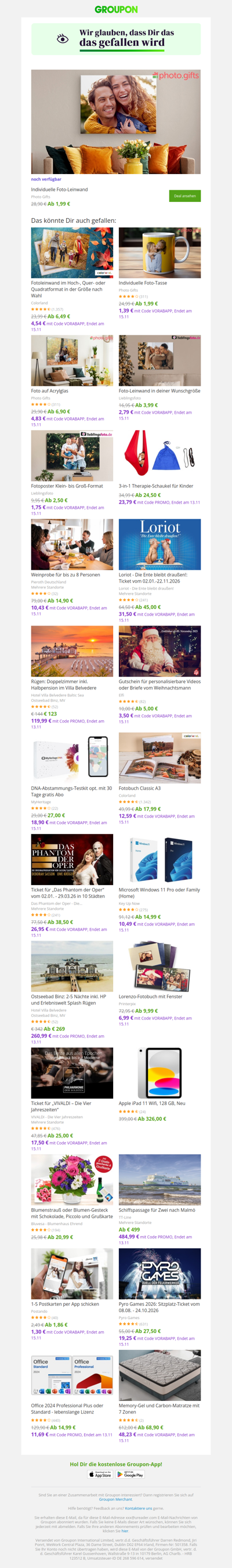 Bist du bereit? Der Deal, den du dir angesehen hast, ist noch verfügbar!