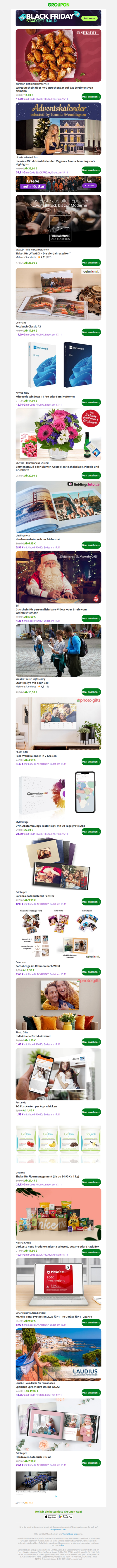 Wertgutschein über 40 € anrechenbar auf das Sortiment von eismann