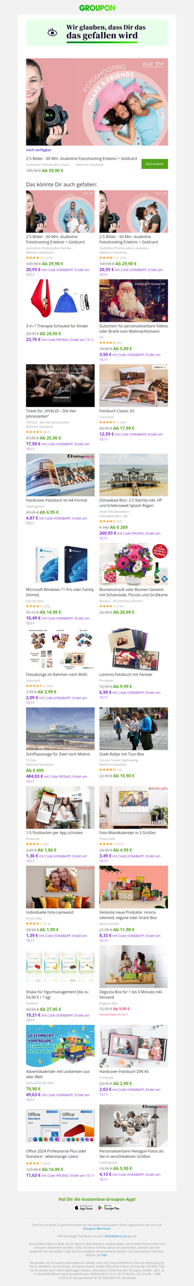 Sag ja zum Deal! Er ist noch verfügbar!