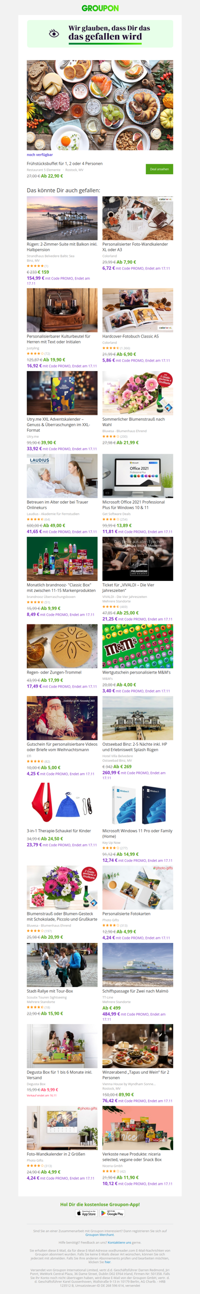 Bist du bereit? Der Deal, den du dir angesehen hast, ist noch verfügbar!