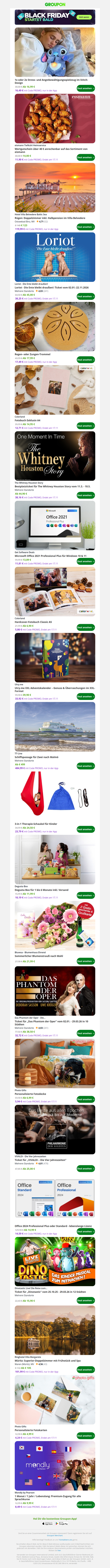 Für Dich ausgewählt, basierend auf Deiner Suchhistorie!