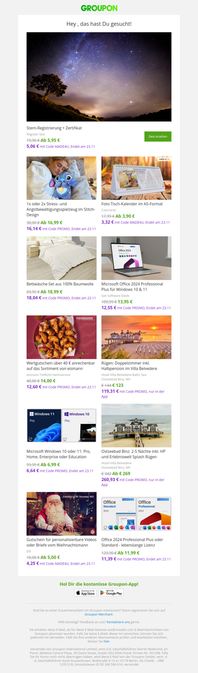 Kunden, die diesen Deal gewählt haben, haben diese Angebote gekauft