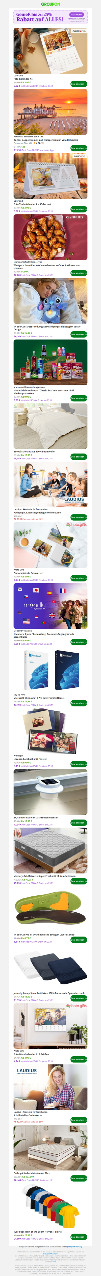 Early Black Friday Sale startet jetzt!