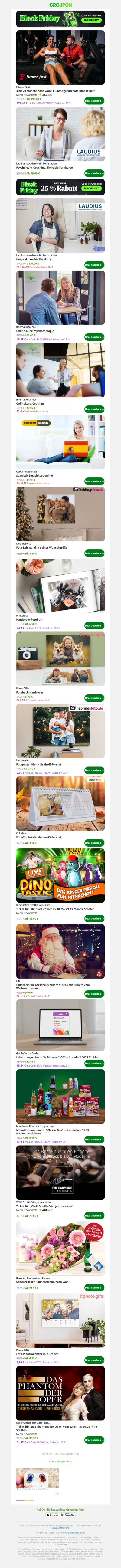 3 bis 24 Monate nach Wahl: Clubmitgliedschaft Fitness First