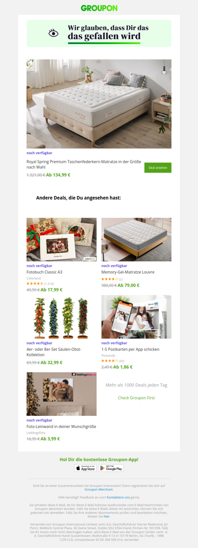 Bist du bereit? Der Deal, den du dir angesehen hast, ist noch verfügbar!