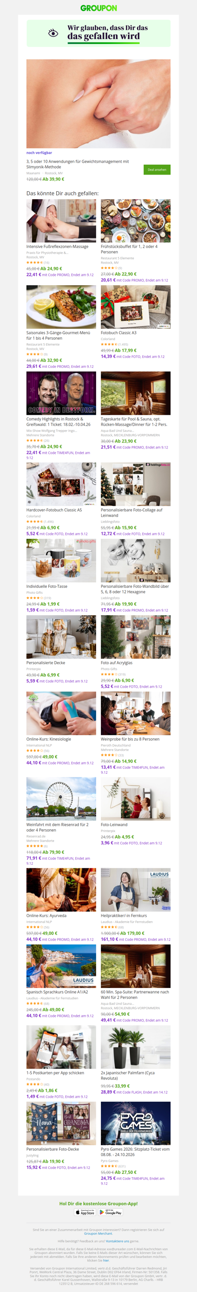 Sag ja zum Deal! Er ist noch verfügbar!