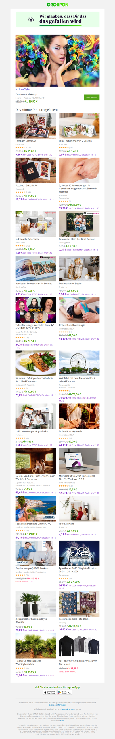 Du hast noch Zeit zu kaufen!