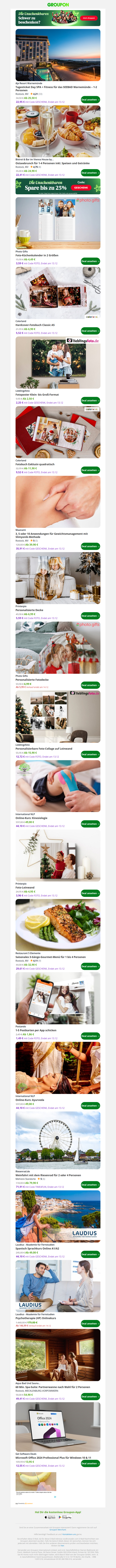 Tagesticket Day SPA + Fitness für das SEEBAD Warnemünde – 1-2 Personen