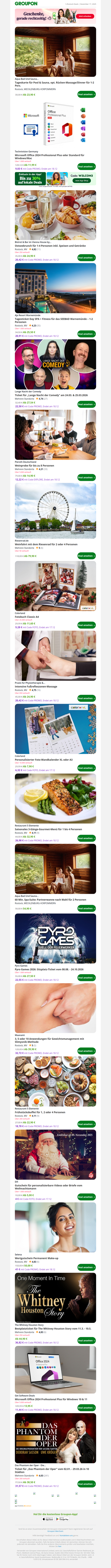 Tageskarte für Pool & Sauna, opt. Rücken-Massage/Dinner für 1-2 Pers.