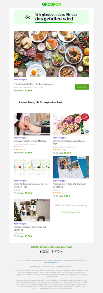 Sag ja zum Deal! Er ist noch verfügbar!