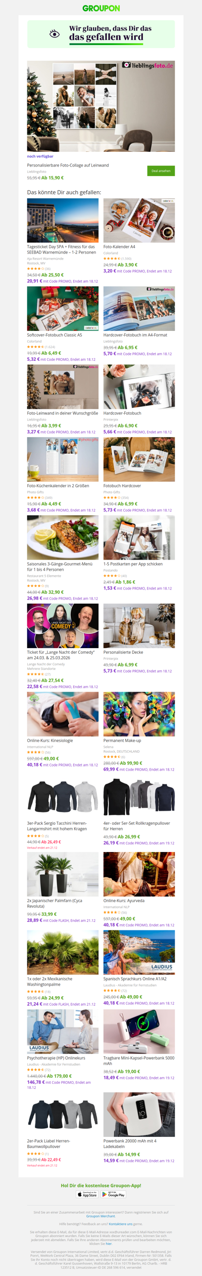 Bist du bereit? Der Deal, den du dir angesehen hast, ist noch verfügbar!