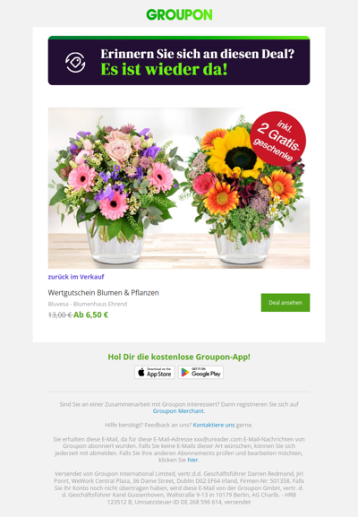 Es ist zurück... Jetzt hast du deine Chance!