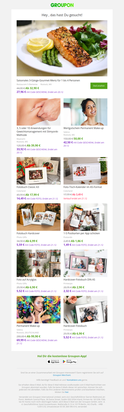 Kunden, die diesen Deal gewählt haben, haben diese Angebote gekauft