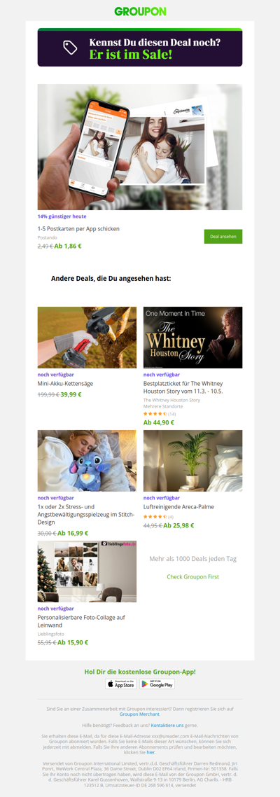 Noch günstigerer Preis bei dem Deal, den du dir angesehen hast!