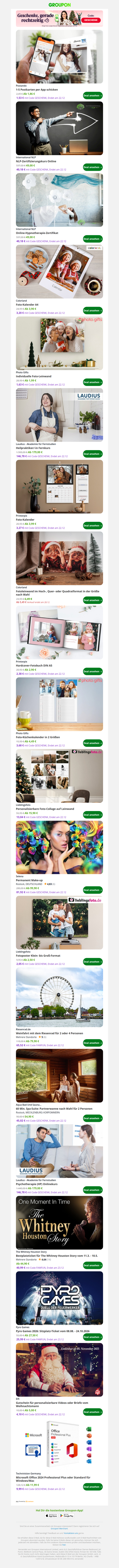 Nicht verpassen: 1-5 Postkarten per App schicken