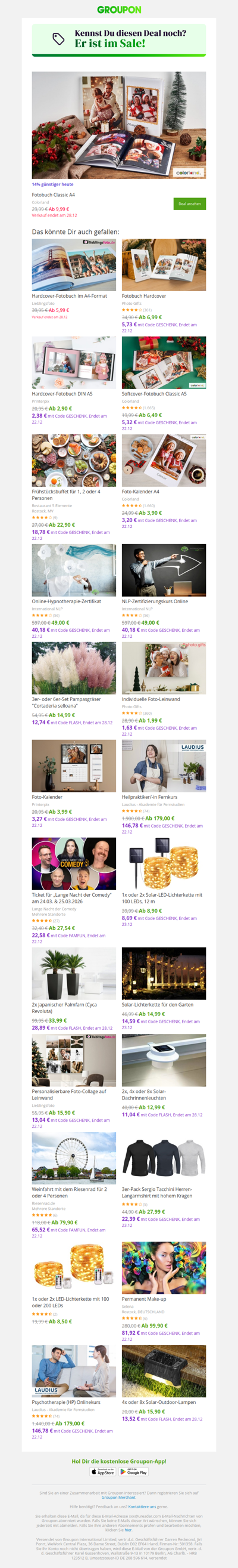 Der Deal, den du dir angeschaut hast, ist jetzt im Angebot!