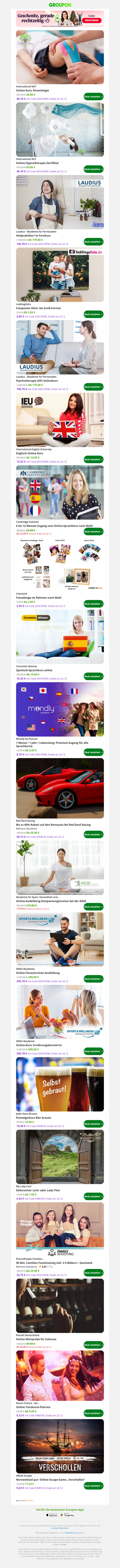 Rette Weihnachten – ganz ohne Lieferzeit, aber mit Wow-Effekt.🎁