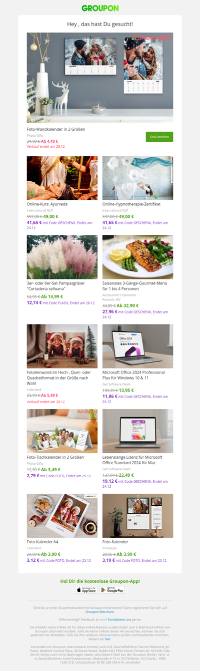 Kunden, die diesen Deal gewählt haben, haben diese Angebote gekauft