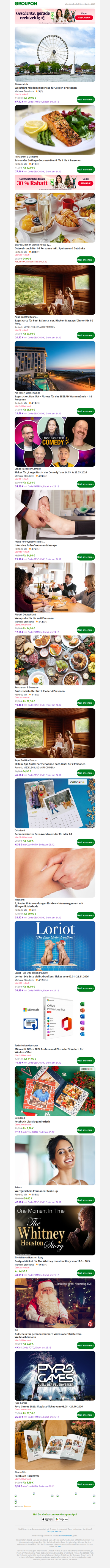 Weinfahrt mit dem Riesenrad für 2 oder 4 Personen