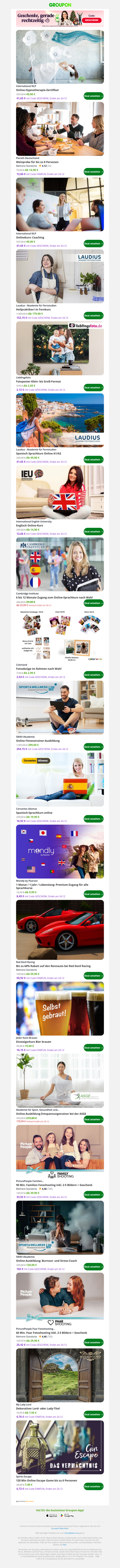 Spät dran? Kein Problem – unsere Geschenke sind in Sekunden da. 🎁