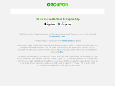 Verpasse keine Angebote für Beauty & Wellness! Prüfe sie noch heute!