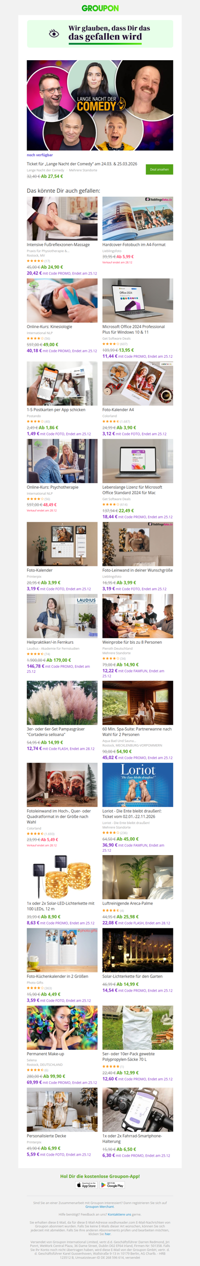 Der Deal, den du dir angesehen hast, ist noch verfügbar!