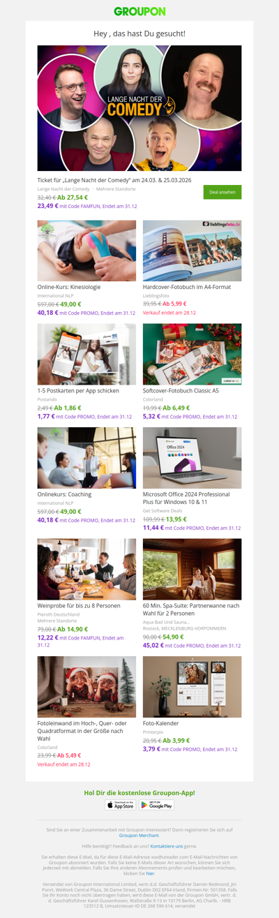 Kunden, die diesen Deal gewählt haben, haben diese Angebote gekauft