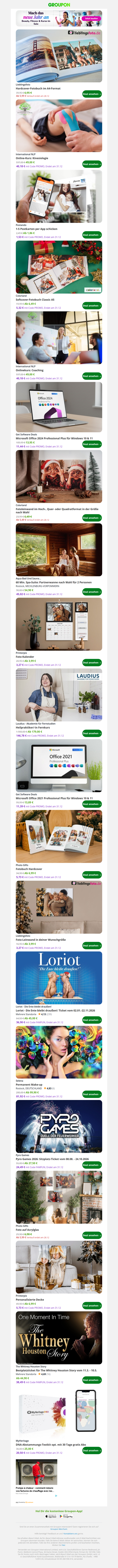 Festtags-Highlights: Hardcover-Fotobuch im A4-Format