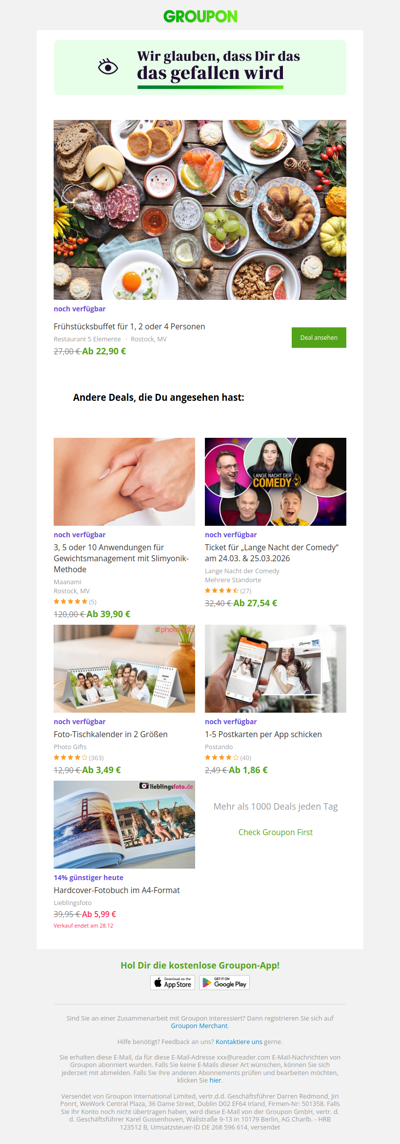 Der Deal, den du dir angesehen hast, ist noch verfügbar!