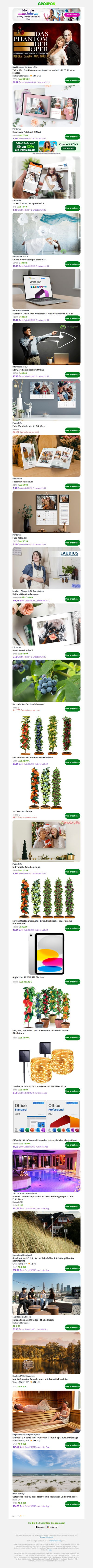 Ticket für „Das Phantom der Oper“ vom 02.01. - 29.03.26 in 10 Städten