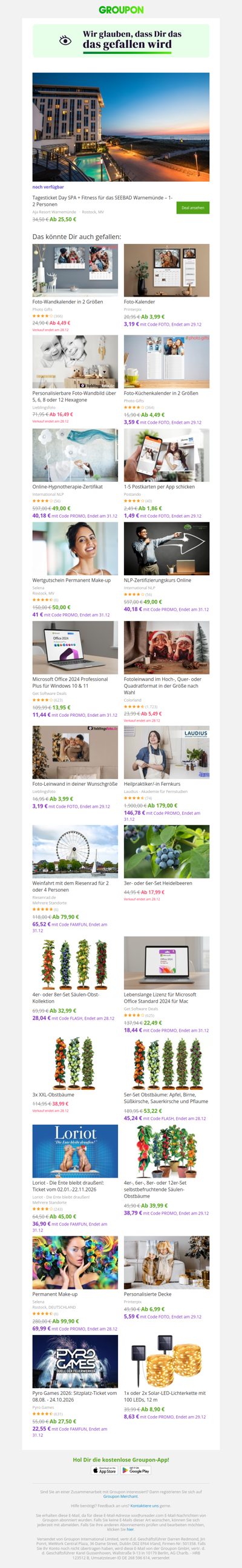 Wir sind uns ziemlich sicher, dass du diesen Deal lieben wirst!