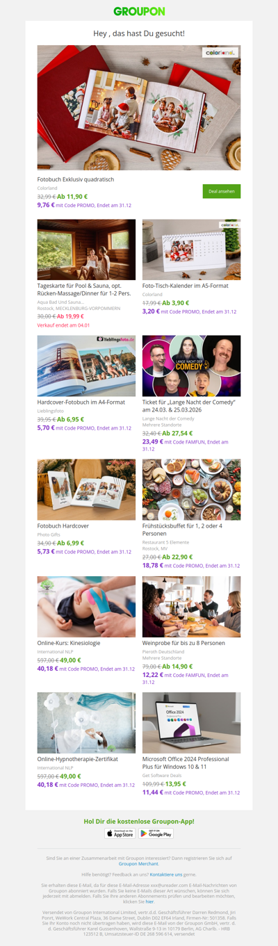 Kunden, die diesen Deal gewählt haben, haben diese Angebote gekauft