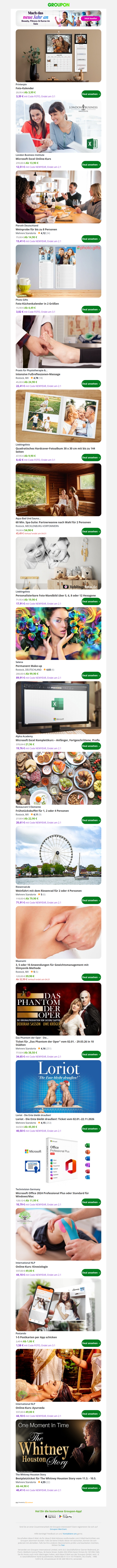 🎉 Neujahrs-Ersparnisse: Foto-Kalender