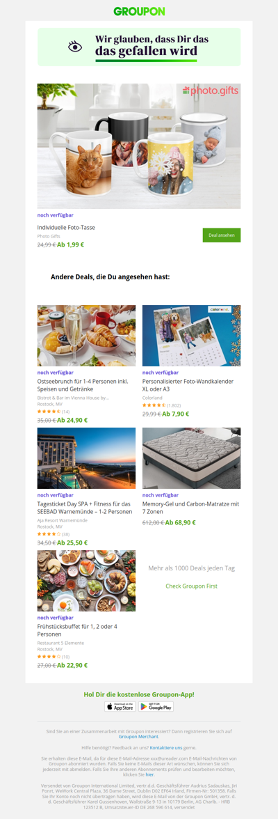 Du hast noch Zeit zu kaufen!