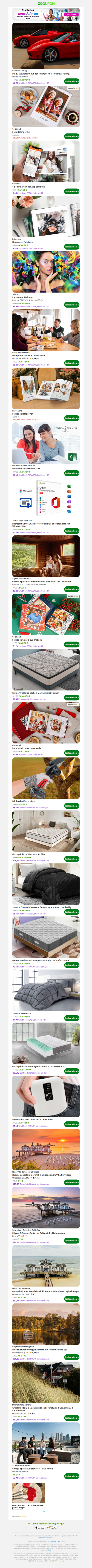 Bis zu 60% Rabatt auf den Rennauto bei Red Devil Racing