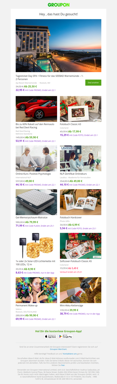 Kunden, die diesen Deal gewählt haben, haben diese Angebote gekauft