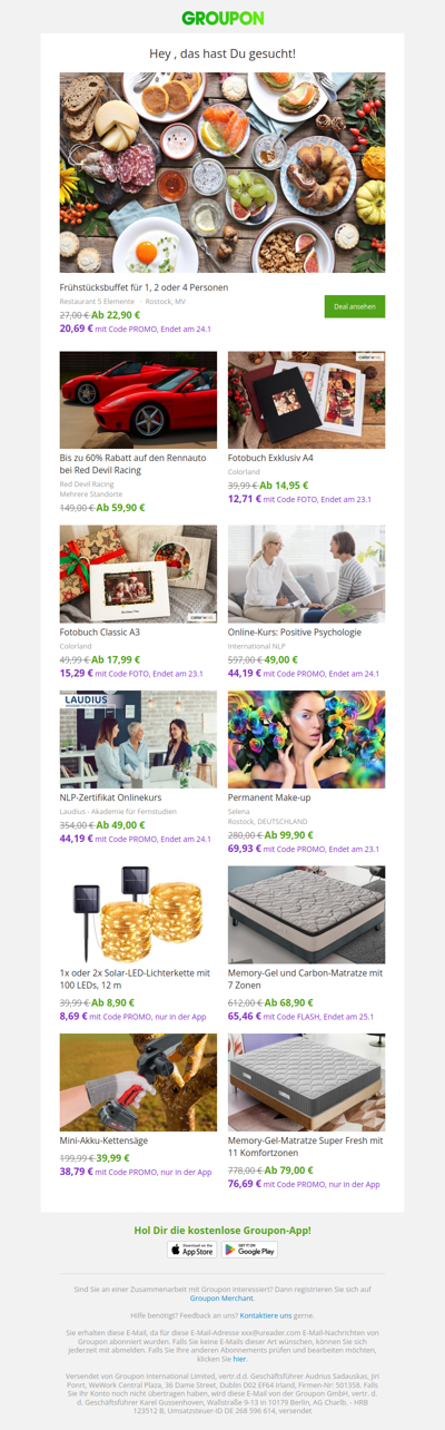 Kunden, die diesen Deal gewählt haben, haben diese Angebote gekauft