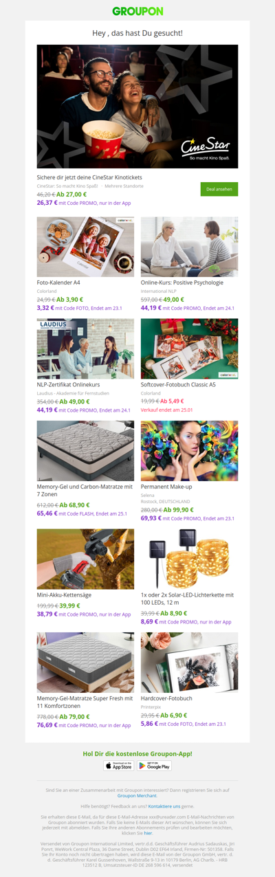 Kunden, die diesen Deal gewählt haben, haben diese Angebote gekauft