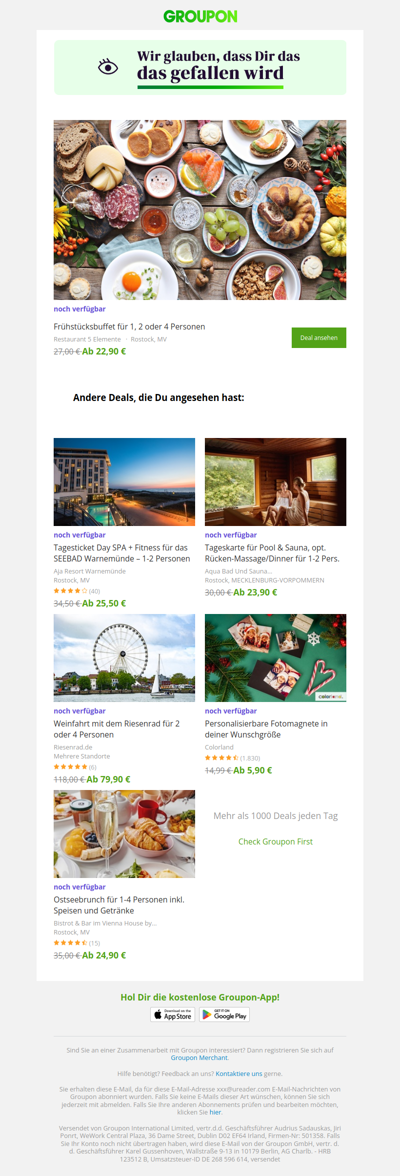 Bist du bereit? Der Deal, den du dir angesehen hast, ist noch verfügbar!